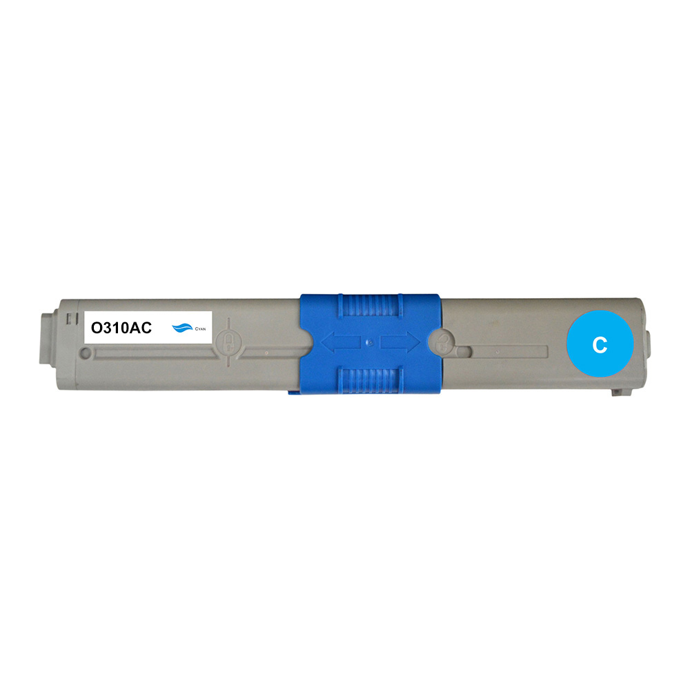 OKI Kompatible Toner für 44469706 Cyan | Ersatztoner, Alternativtoner 44469706#